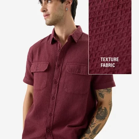 Solids: Burgundy