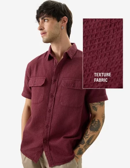 Solids: Burgundy