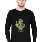Fierce Cactus Attitude Full Sleeve Tee.